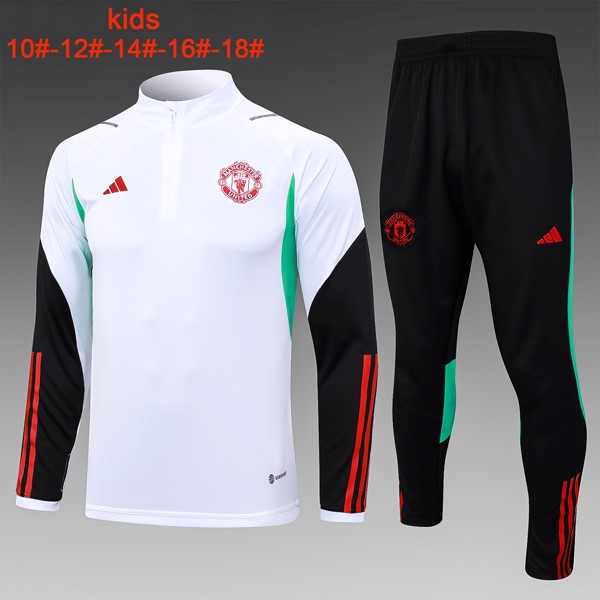 Enfant Training Manchester United 2024 Blanc